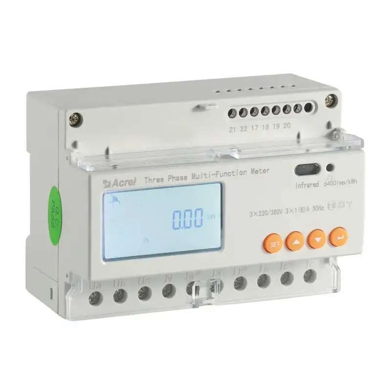 Compteur D'énergie WiFi 3 Phases 80A – Moniteur De Consommation électrique Intelligent PC 321