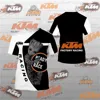 New trendy distinctive design comfortable lightweight motorcycle off-road riding 3D printed KTM short sleeved sport T-shirt 5