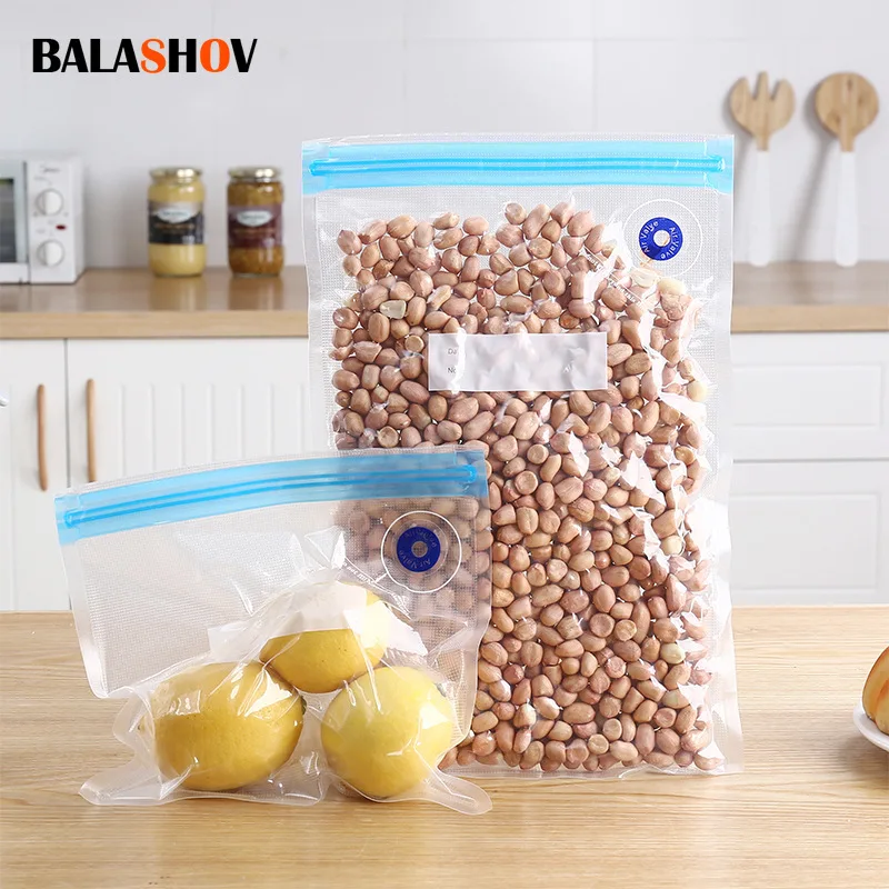 5/10pcs Vacuum Bags for Food Vacuum Sealer Food Fresh Long Keeping  22*21cm/26*28cm Food Packer Bags Vacuum Zipper Bags - AliExpress