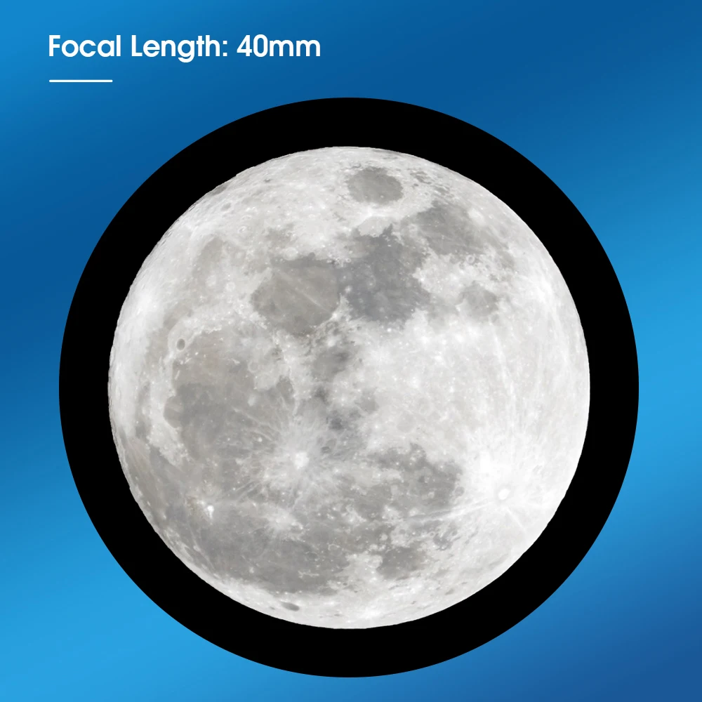 SVBONY Astronomie-Teleskop 40 mm 1,25 Zoll Plössl-Okular FMC Metall 40 ° Scheinbares Sichtfeld – Detail 16