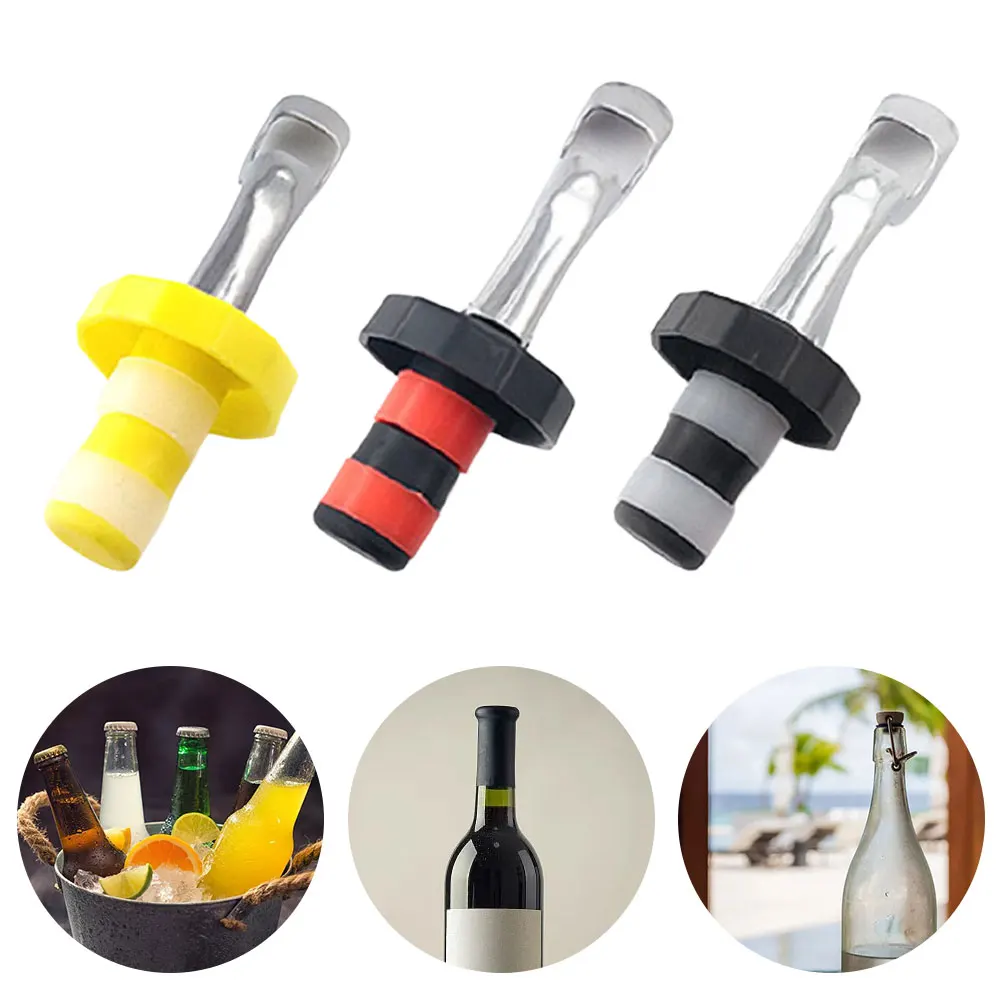 Wine Stoppers Expanding Manual Beverage Bottle Plug Reusable Leak Proof