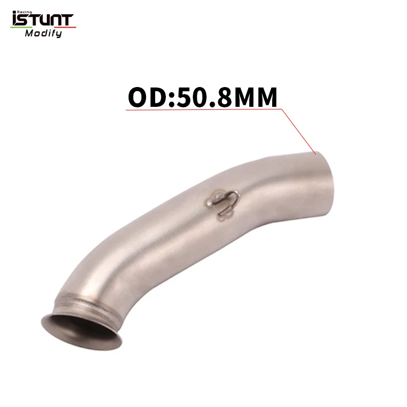 For KTM DUKE 390 250 125 RC390 RC250 2017 2018 2019 2020 Middle Link Pipe Motorcycle Exhaust Modify Muffler Mid Tube Escape Moto - Image 7