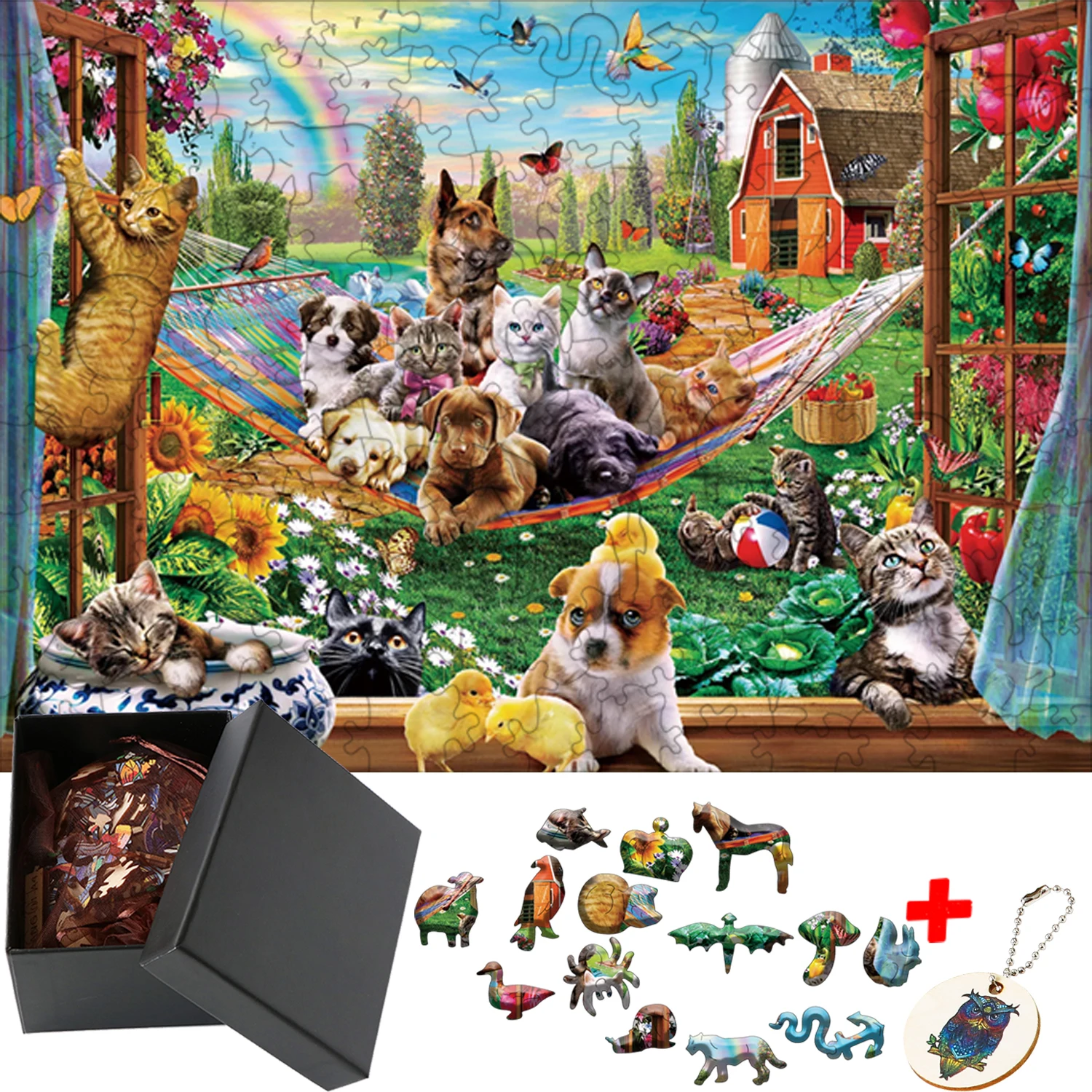 

Intelligence Cube 3d Wood Model Kit Learning and Education Adult Puzzle Adults Animal Wooden Puzzles Girls Toys Board Set Toy