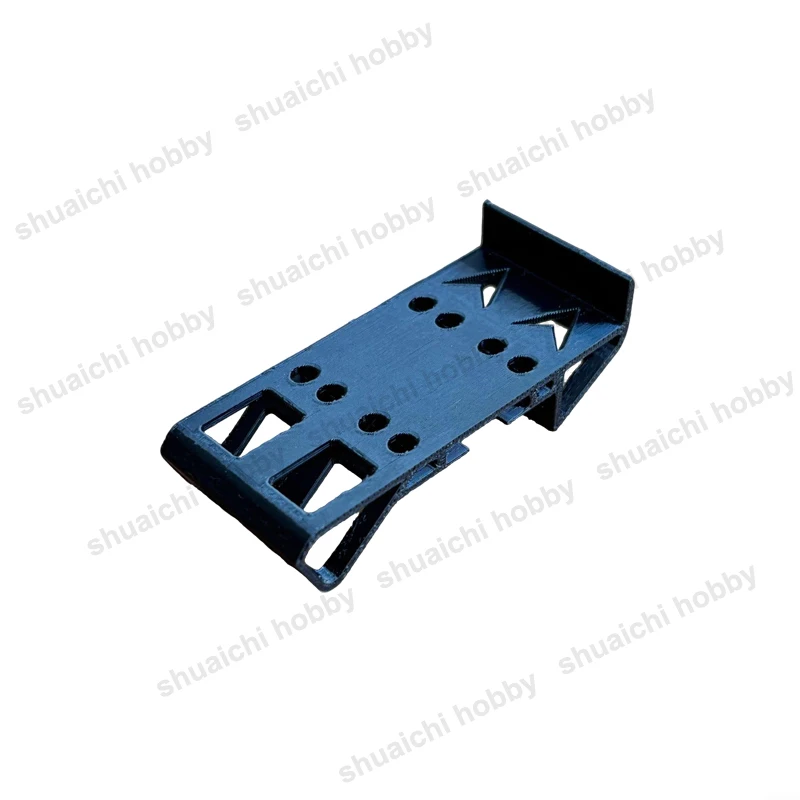 Support batterie Lipo installé sur un drone FPV Speedybee Mario5, montrant l'ajustement parfait.
