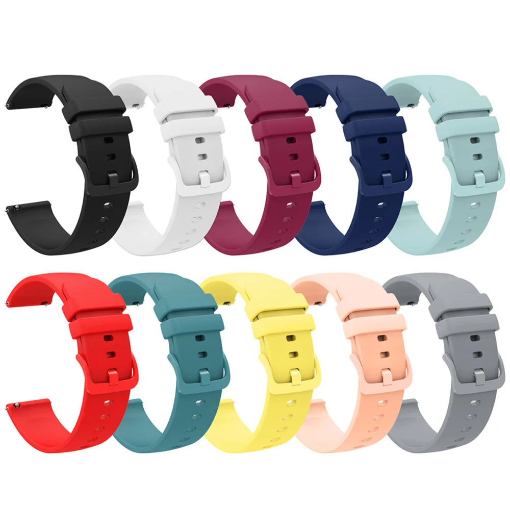 Versatile Smartwatch Replacement Wristband Strap - 18mm/20mm/22mm