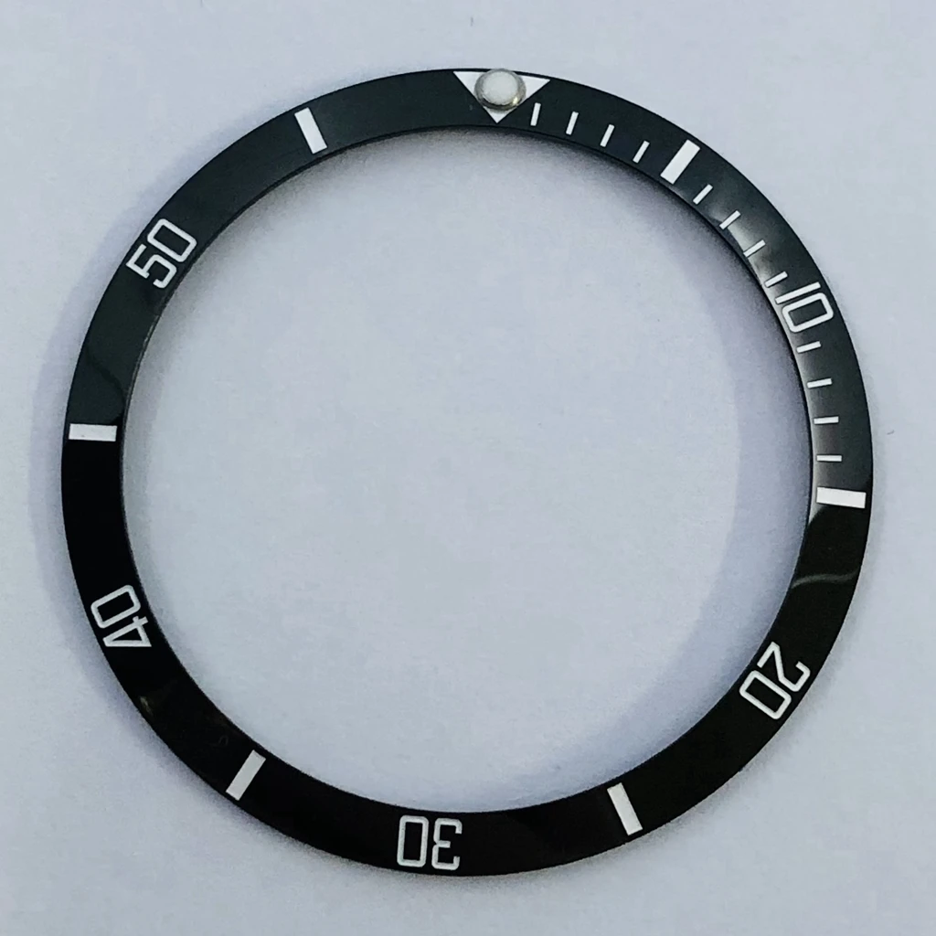 34mm ceramics bezel fit 36mm SUB watch replace accessories watch parts Miuksi watch accessories watch bezel