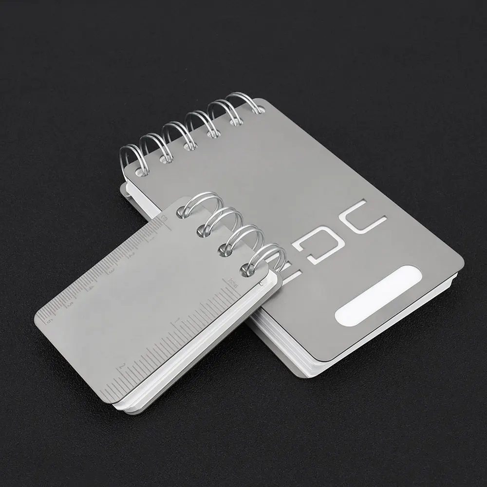 Multi-function-Notebook-EDC-Ruler-Titanium-Alloy-Book-Outdoor-Tool ...