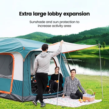 4-Season Family Camping Tent 1