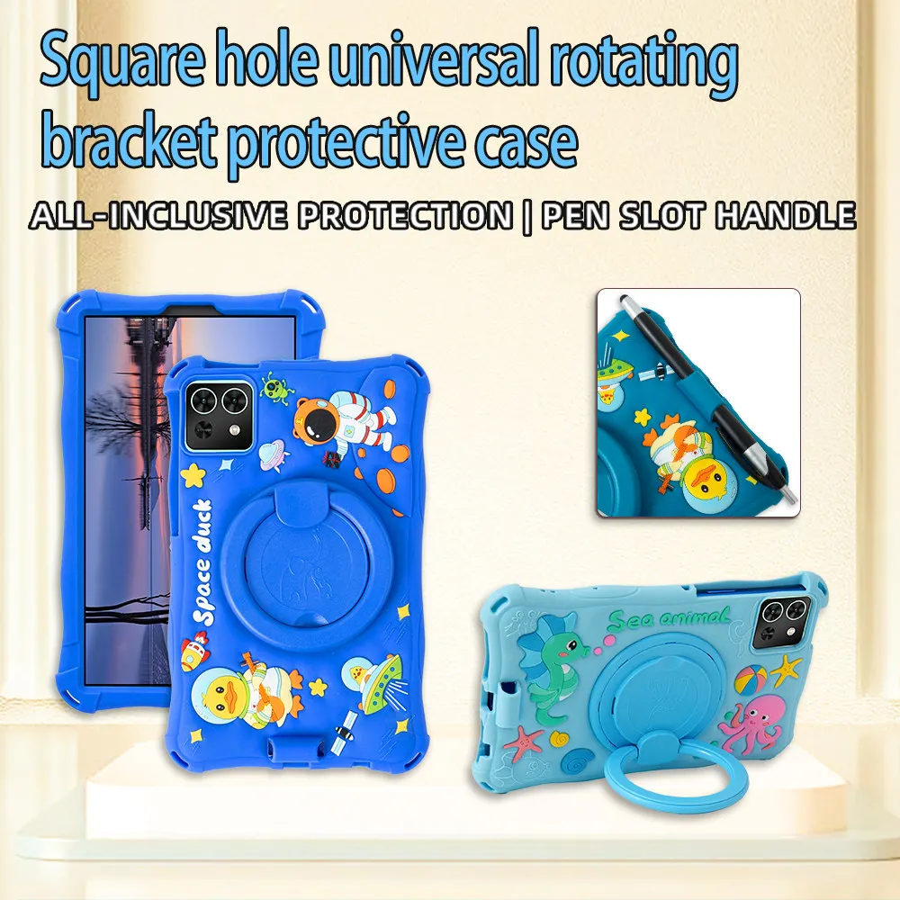 360 Rotating Cartoon Soft Stand Cover