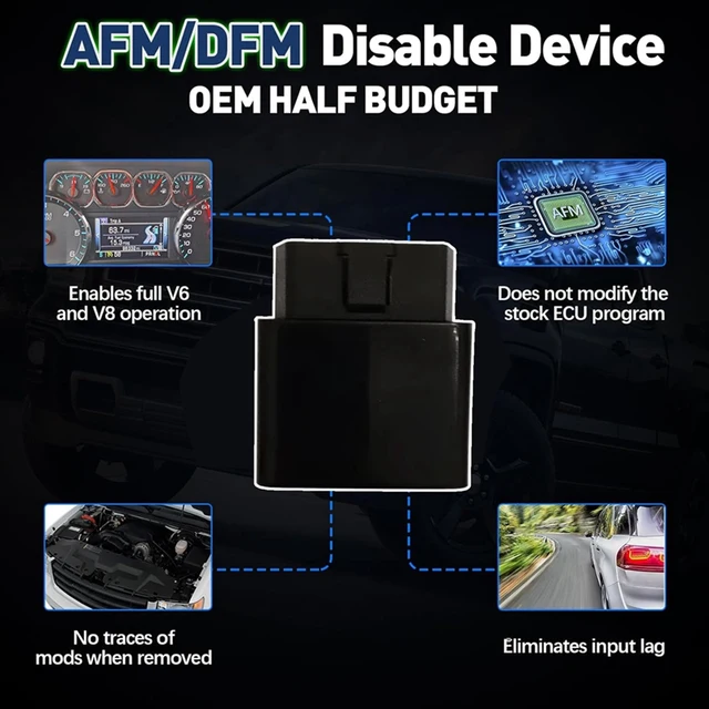 Range Dfm Module Chevy Silverado 2018 Chevy Silverado 1500 Accessories AFM/DFM Disabler For GM V6/V8 ...