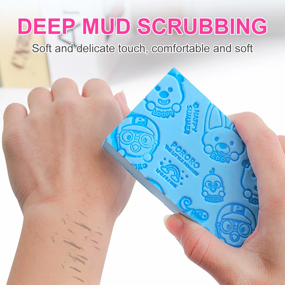 

Soft Sponge Body Scrubber Dead Skin Removal Bath Exfoliating Scrub Sponge Body Shower Cleansing Brush For Kids Adults Dropship