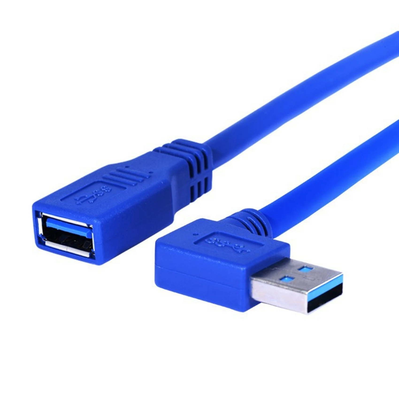 USB3 오른쪽 팔꿈치 USB 90 도 데이터 케이블, USB 연결 케이블, 수-암 어댑터 케이블, 0 익스텐션 케이블, 0.3m