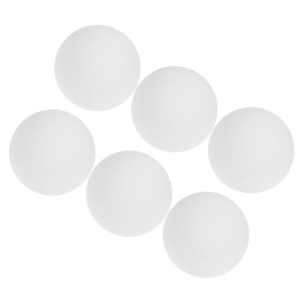 

6 Pcs Board Game Supplies Table Soccer Child Ball Foosball Abs Accessories Mini Balls