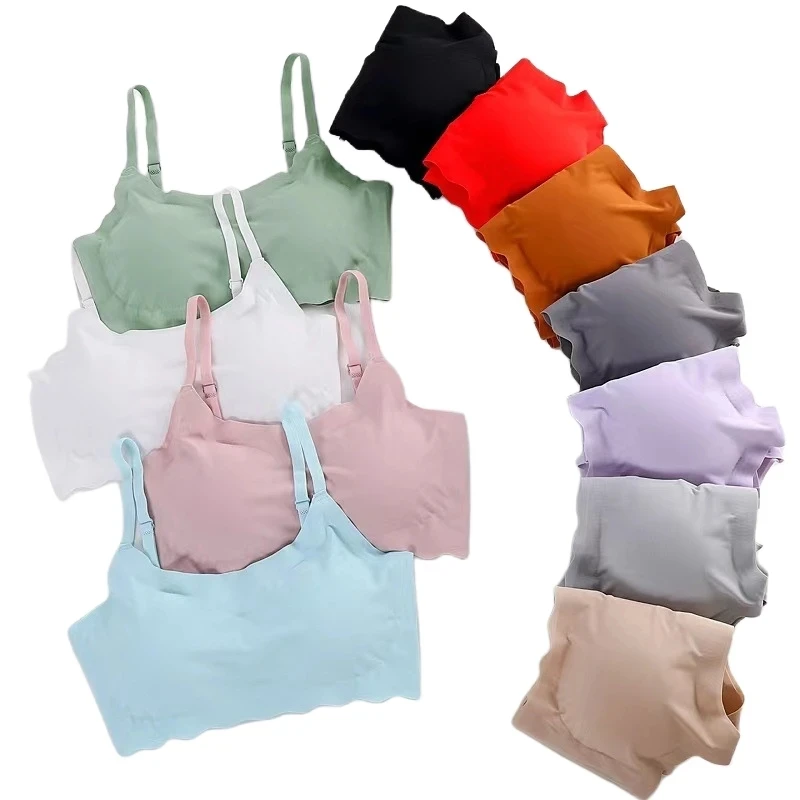 20 Pcslot Seamless Bra Set Push Up Bras For Women Breathable