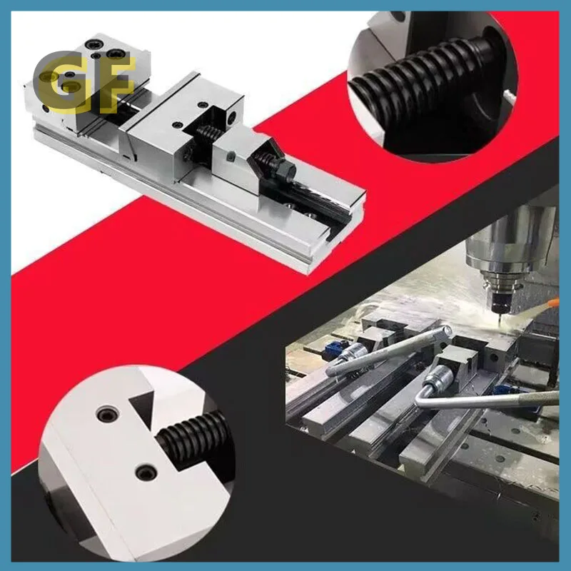 GT125A / B 6 Inch High Precision Manual Flat Vice Tool Maker Vise for CNC Grinding Milling Machine 3
