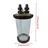 ABKW-Clear CO2 Atomizer External Turbo Super Diffuser Atomizer Fish Tank Aquarium Waterplant Fish Tank Landscape Aquatic 6