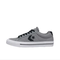 Converse Sport Casual Men's and Women's Skateboarding Shoes, Fashionable, Wear Resistant Sneakers, Grey