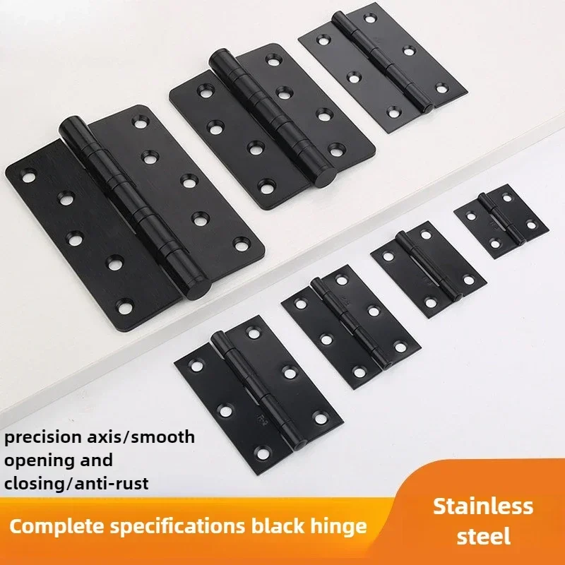 Stainless Steel Hinges,Door Hinges 1/1.5/2/2.5/3/3.5/4/5 Inch Door Connector Accessories Durable Furniture Home Stainless Steel Hinge Window Cabinet Jewelry Box