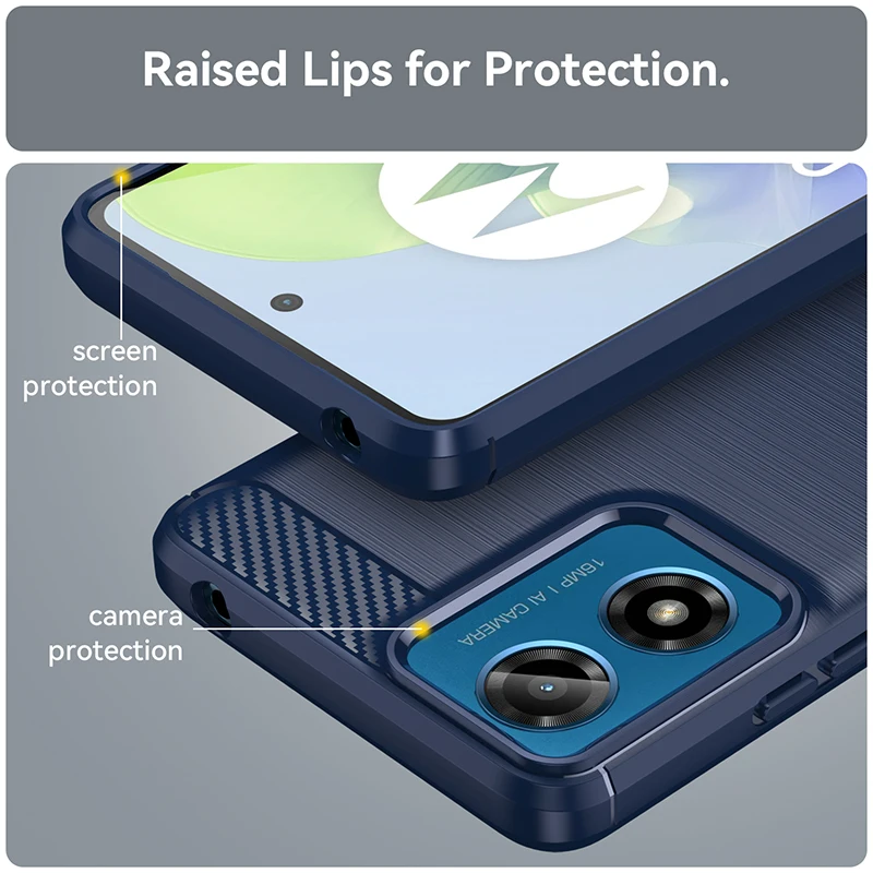 Shockproof Soft Simple Style Men's Rugged Durable Phone Case