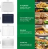 Heating Air Fryer Toaster Oven, Extra Large Countertop Convection Oven 10-in-1 Combo, 6-Slice Toast, Enamel Baking Pan Easy Clea 6