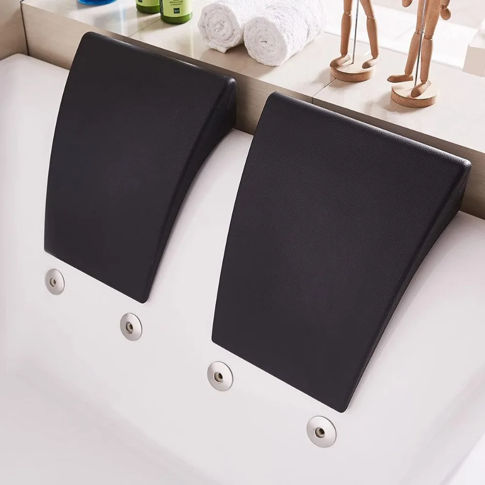 Whirlpool Bathtub Massage Rectangular Water Jet Niche Soaking SPA Double Ended 72 X 48 Inch Independent Bathtub Bathroom Fixture 4