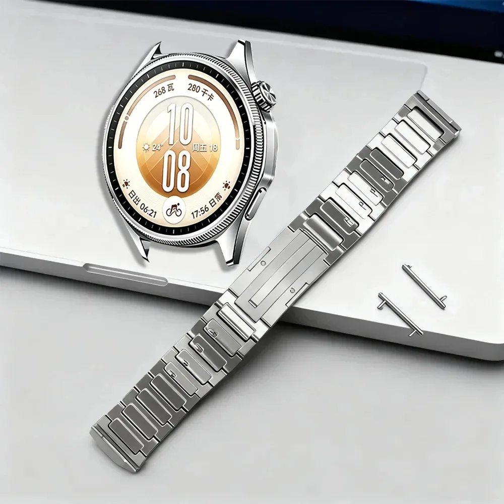 Premium Titanium Wristband, 20mm/22mm - Luxury Replacement Strap