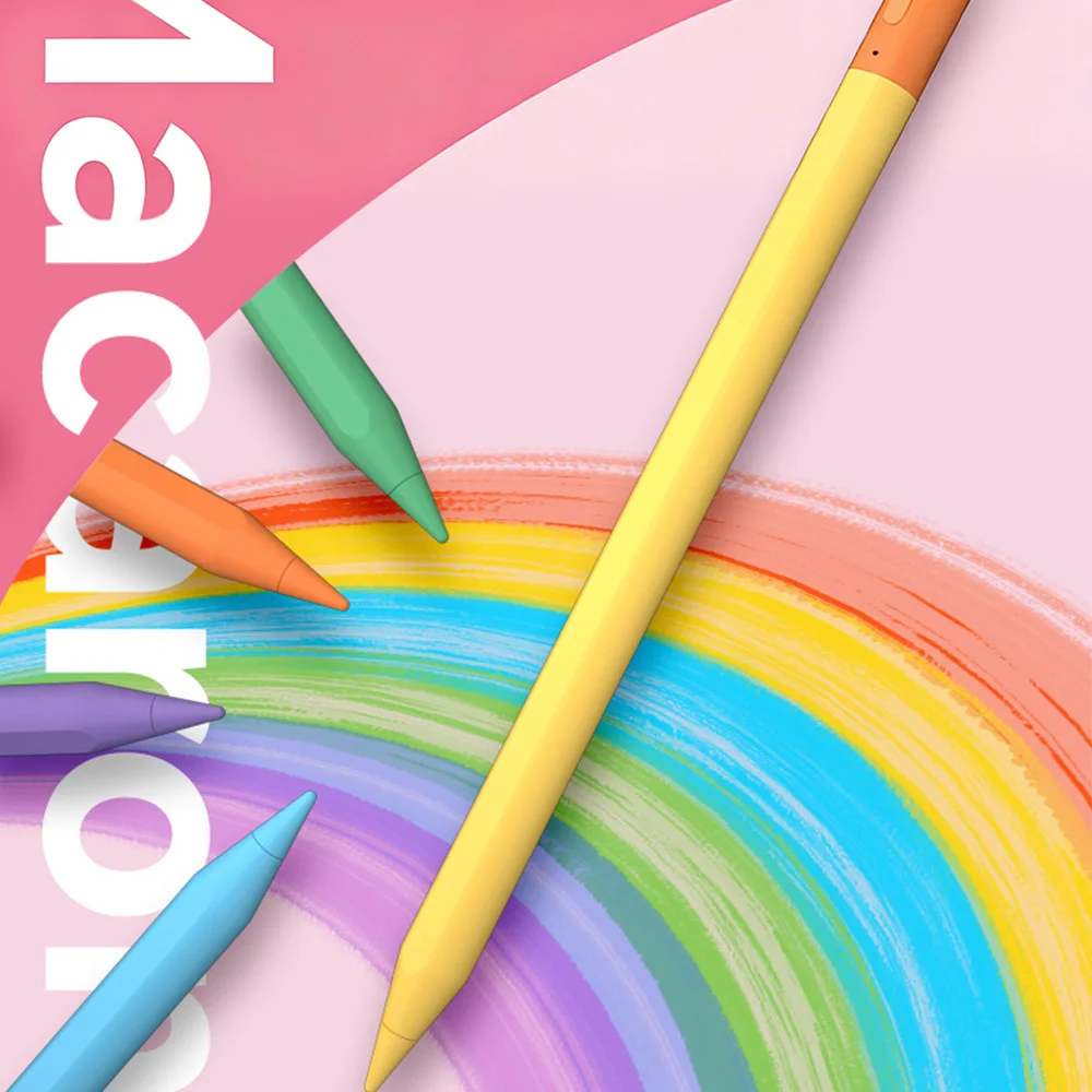 Vibrant USB-C Rechargeable Touch Stylus Pen with Apple Pencil Tip