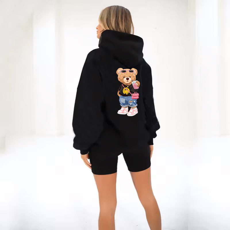 Custom Summer Blank Jogger Gym activewear Leopard print high quality shorts and hoodie set 2-piece women's suit