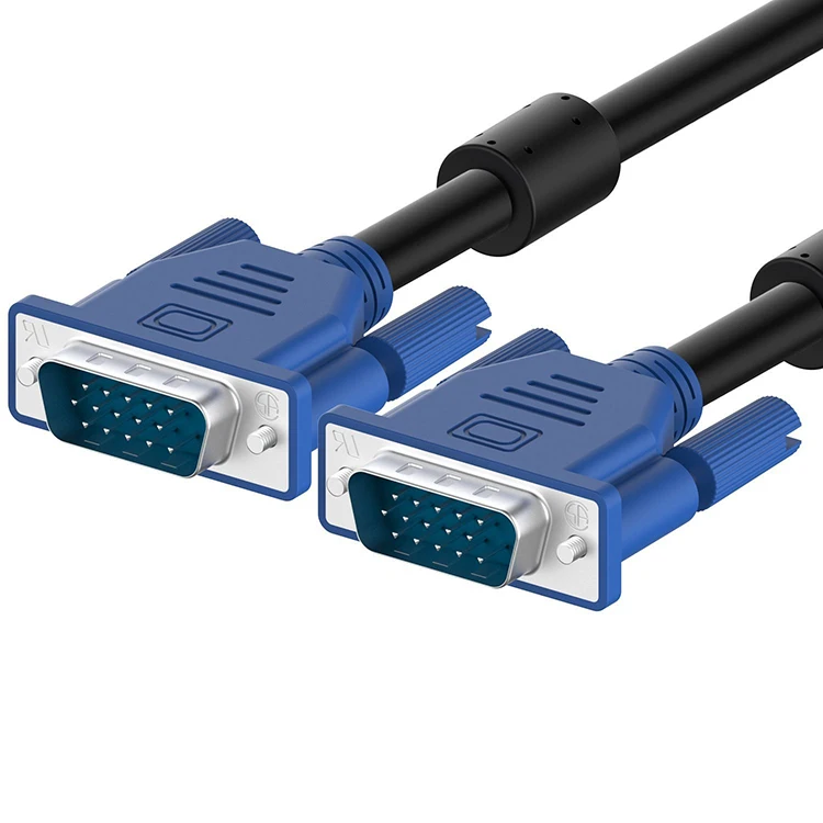 Vga Mais Cabo Computador Monitor Host Conexão Cabo Extensão de Dados Vídeo Projetor 1.5m