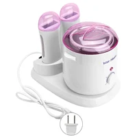 3-In-1 800ml Adjustable Wax Heater Warmer Painless Body Hair Removal MachineUS Plug 110V 2