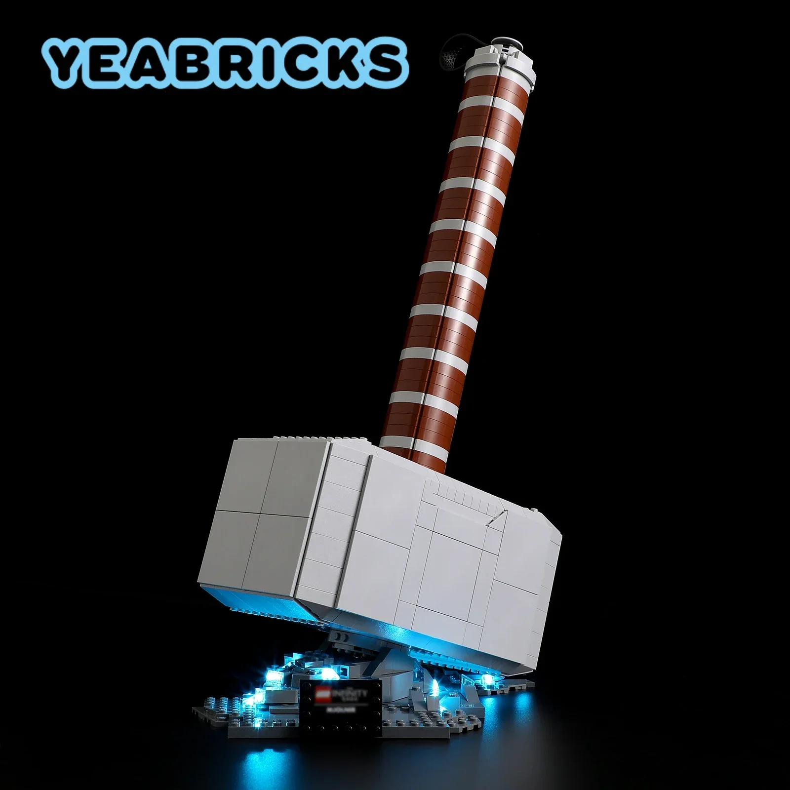 

YEABRICKS LED Light Kit for 76209 Thor's Hammer Building Blocks Set (NOT Include the Model) Bricks Toys for Children Model