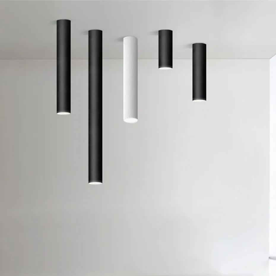 Description Picture 2 of itemLong Tube Surface Mounted Downlight Dimmable 7W 12W Modern Led Ceiling Lamp Spot Lights Indoor Living Room Kitchen Store Office