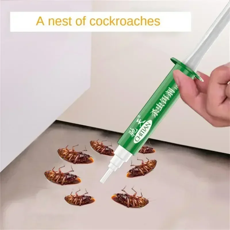 Cockroach Gel Bait 5pcs Effective Killer Special Insecticide Bug Beetle Cockroach Baits Medicine Insect Reject Pest Control Home