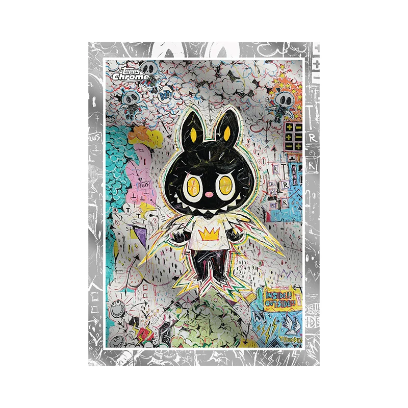 2025 topps chrome labubu 10th box ラブブ 2025 Topps Labubu Chrome® 10th Anniversary - Hobby Box