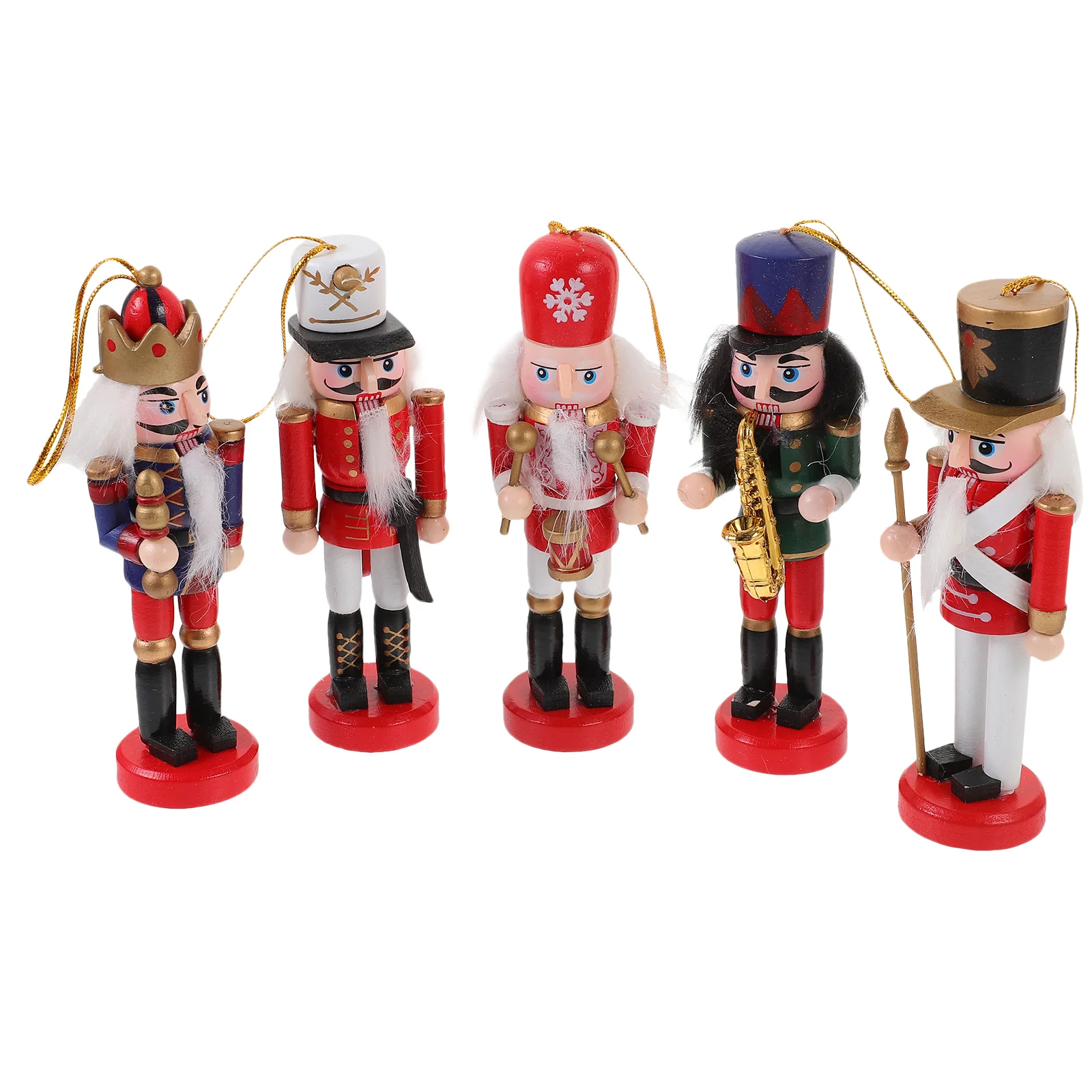 

Festival Nutcracker Decoration Wooden Nutcracker Festival Nutcracker Tabletop Christmas Decoration