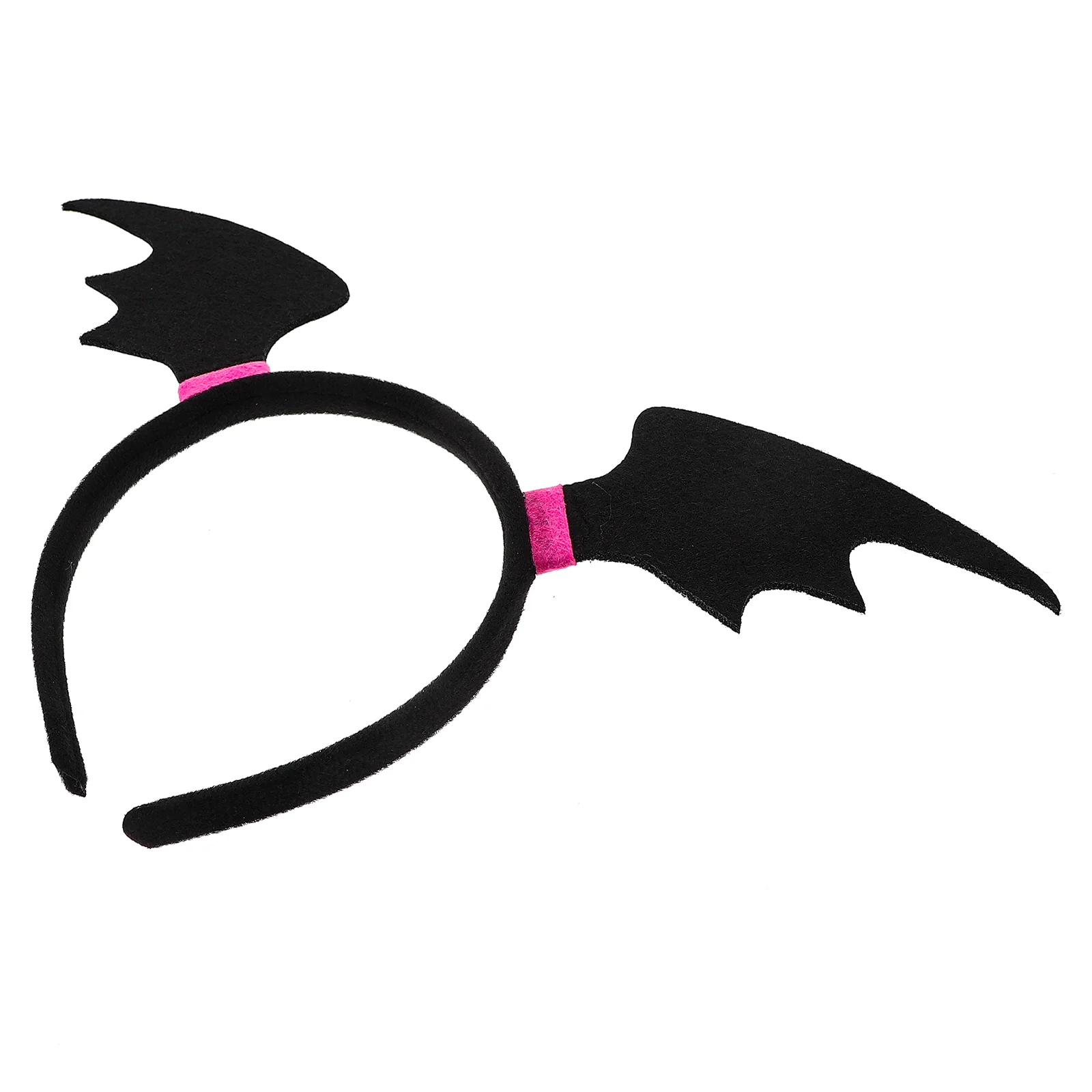 

Bat Wing Headband Headpiece Black Halloween Party Hair Decor for Headwear Women's Ribbons