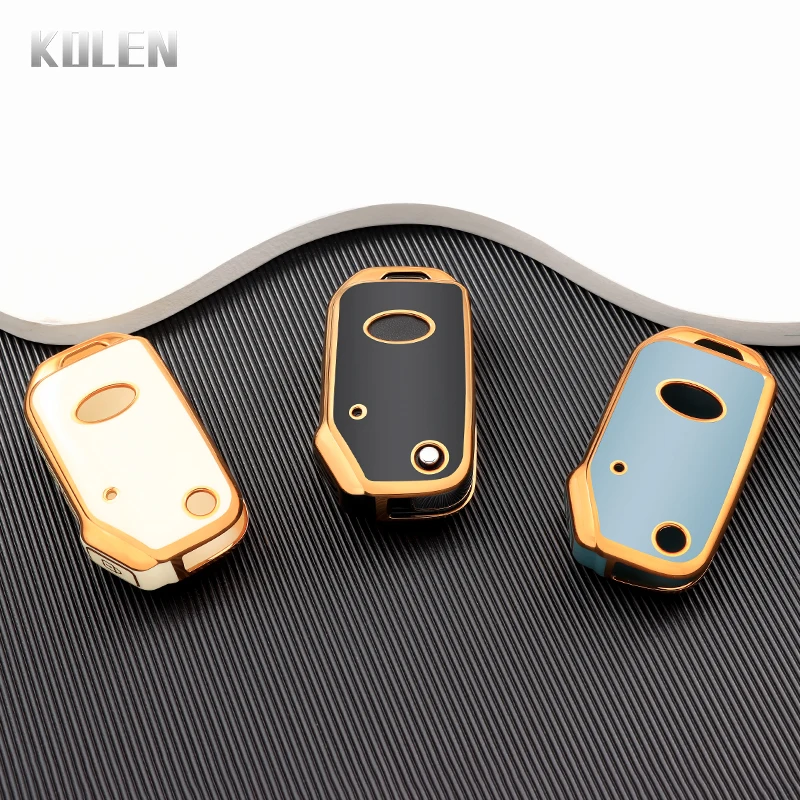 Premium TPU Car Key Case Cover - Durable Protective Shell