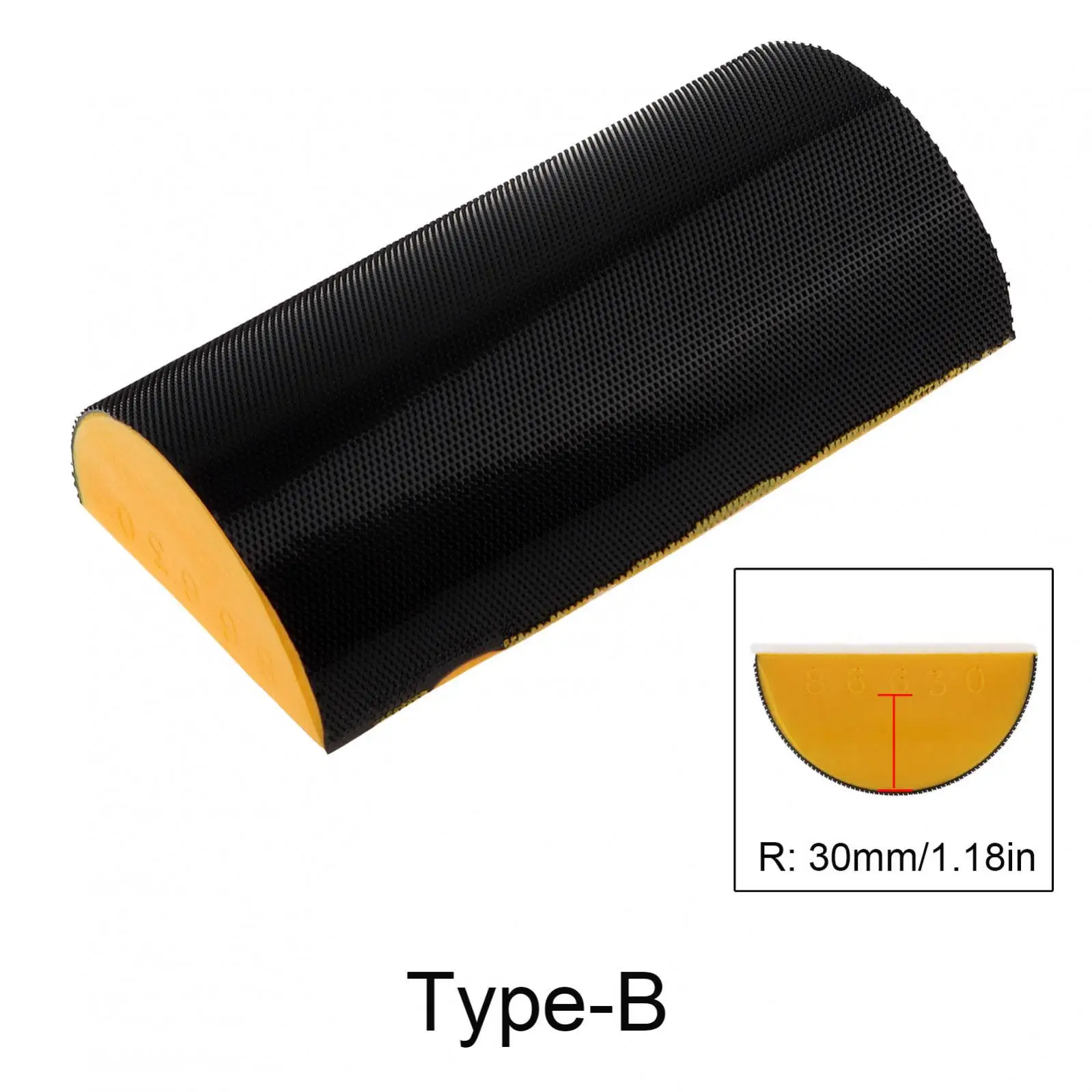 Versatile Contoured Sanding & Polishing Block