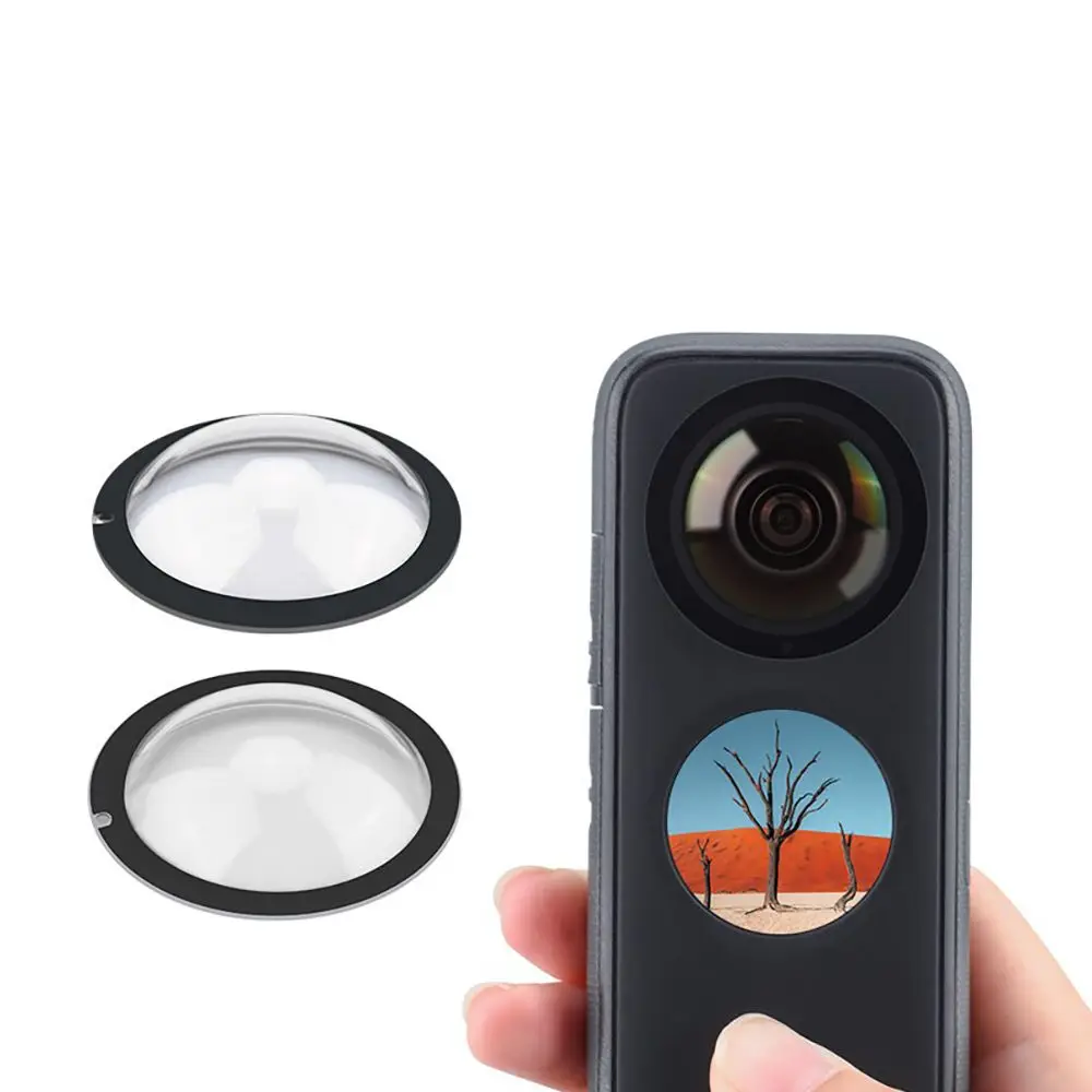 

For Insta360 ONE X2 Sticky Lens Guards Dual-Lens 360 Mod For Insta 360 ONE X2 Protector Accessories New