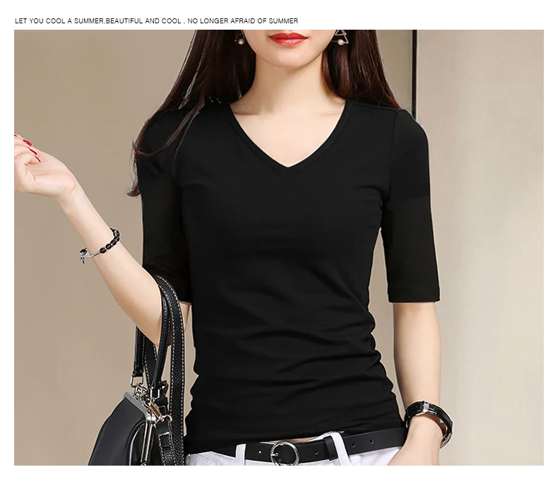 

Round short-sleeved t-shirt for women summer 2024 new summer versatile tops fashionable western style shirts
