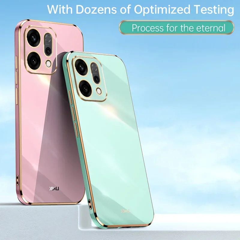 Luxury Plating Soft Silicone Camera Protective Back Cover