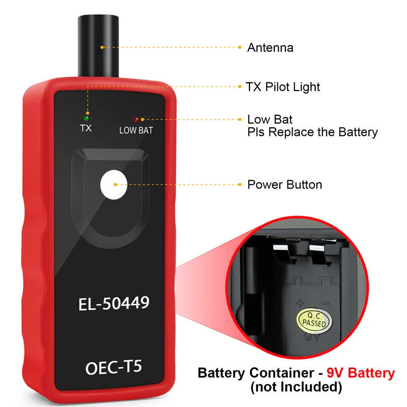 EL50449 TPMS Tire Pressure Monitor Sensor Scanner EL-50449 Activation Tool For Ford Lincoln Mercury Diagnostic Tools