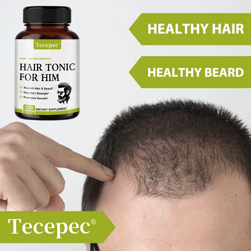 alt="Biotin for Men, a supplement designed to support Beard and Hair Growth.