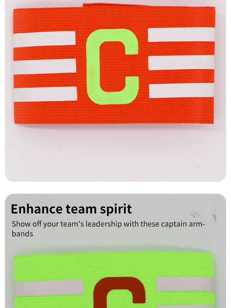 Description Picture 6 of itemAdjustable Football Captain's Armband for Adults and Youth - Comfortable and Durable Soccer Band for Team Captains