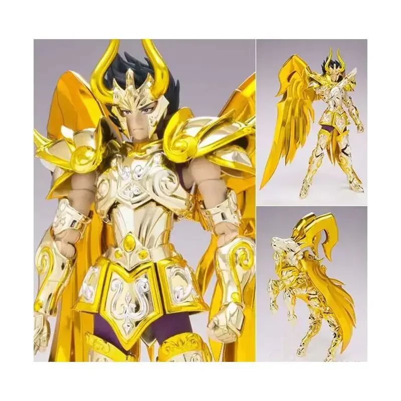 

Оригинальный тканевый Миф BANDAI Saint Cloth EX Capricorn Shura God Cloth Saint Seiya Soul Of Gold в наличии фигурки аниме модели игрушки