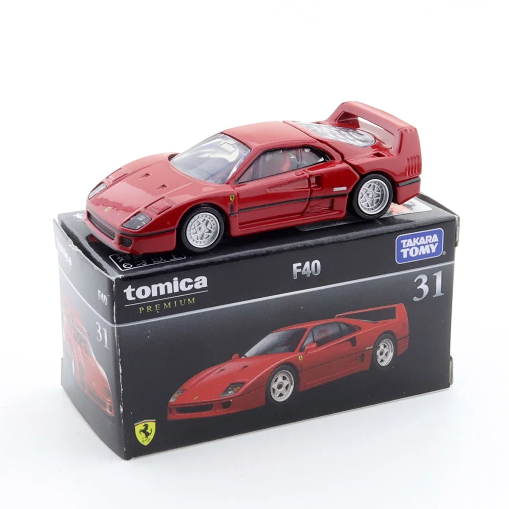 

Takara Tomy Tomica Premium 31 Ferrari F40 1/62 F488 F50 Diecast Automotive Model Ornaments Cas Toys Gift Decorations