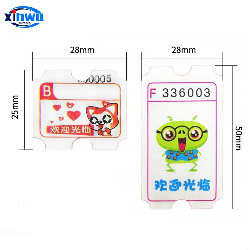 1 Bundle Lottery Paper Sample Any Design Arcade Ticket Dispenser Vending Crane Machine Coin Operated Games Neo Geo Mvs