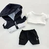 15cm 20cm cotton baby coat windbreaker three piece set 2