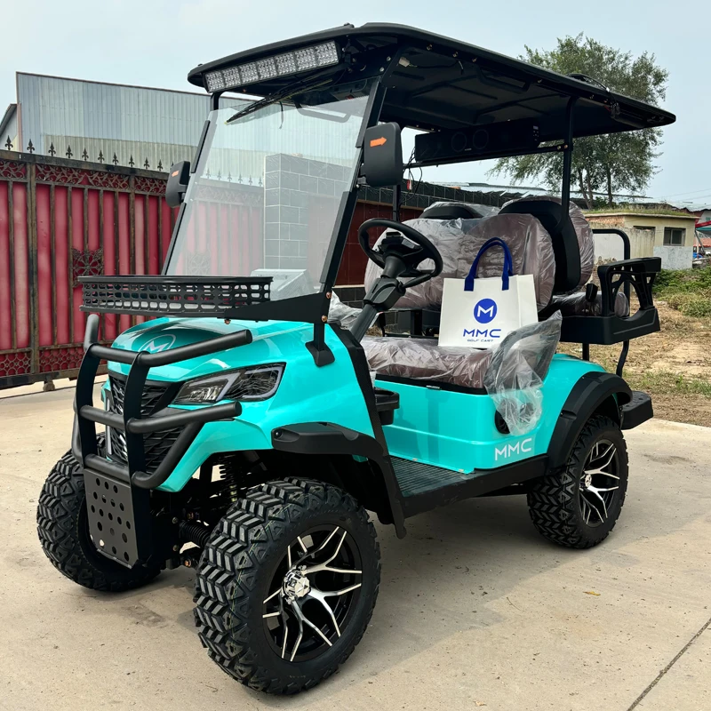 익스트림 디럭스 에디션 72V 리튬 배터리 태양광 4인승 4000W 5000W7000W 오프로드 거리 법적 버기 전기 골프 카트