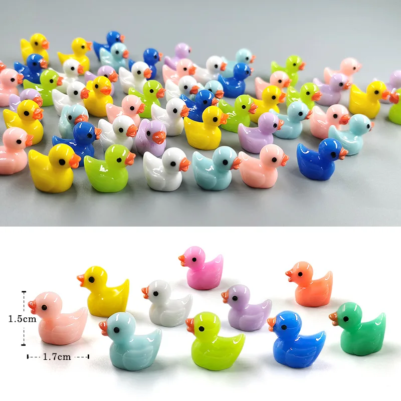 Luminous Briquettes Elfs Black Ball Sprite Duck Figurine Home Decor Glowing Miniature Fairy Garden Decoration Accessories Miniature Figurines